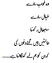 Urdu Poem
